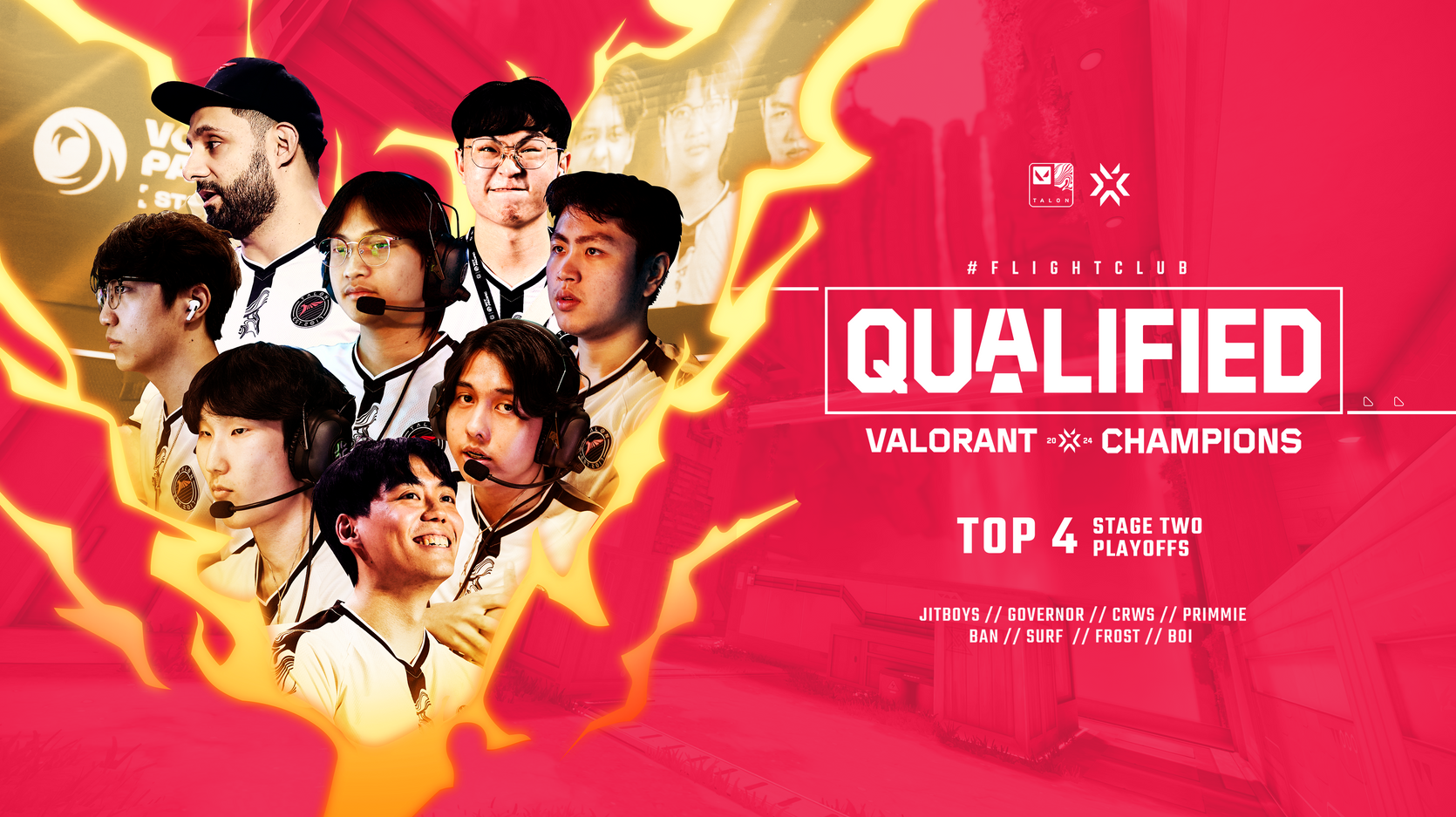 TALON QUALIFIES TO VALORANT CHAMPIONS 2024 Talon Esports