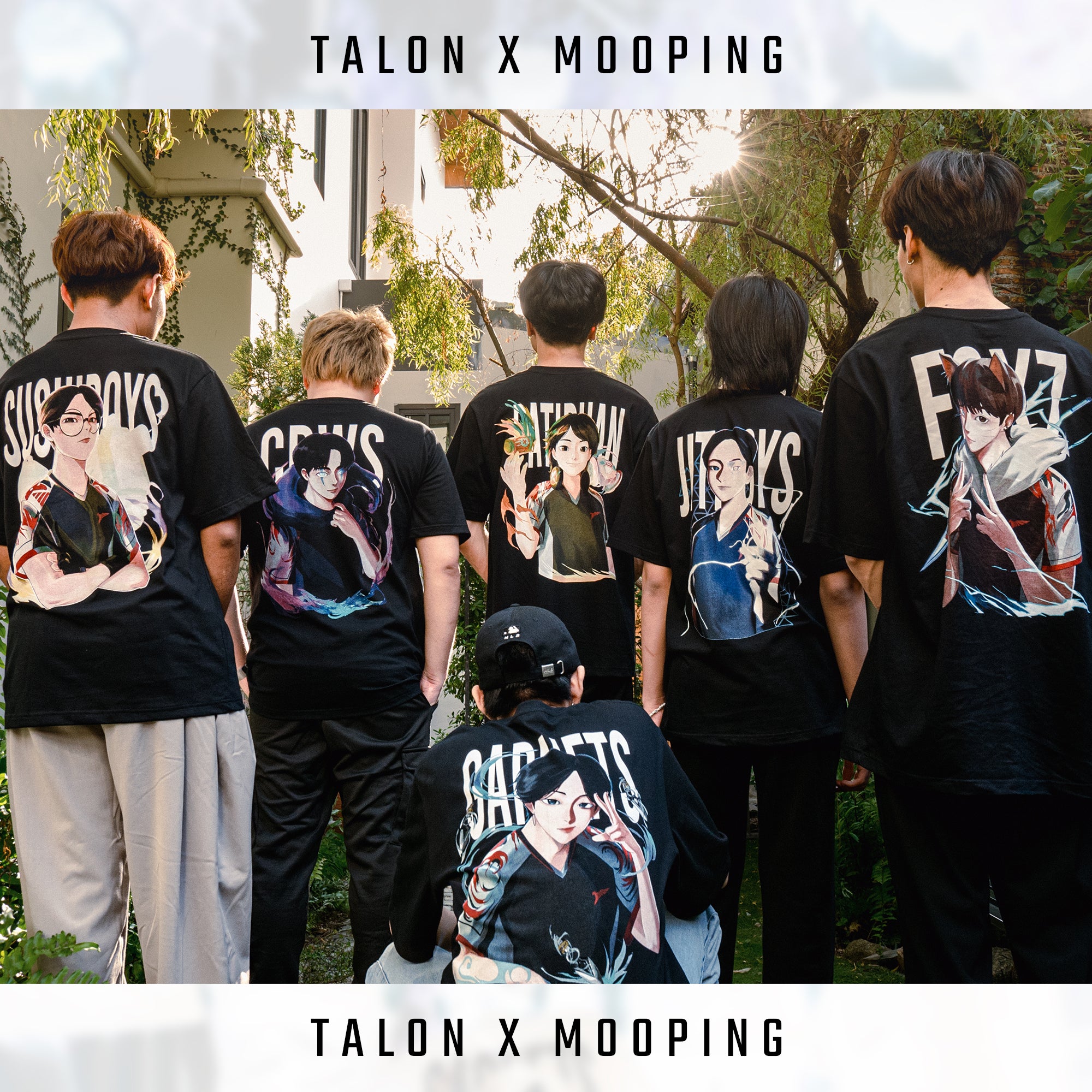 MOOPING X TALON SUPERFLY T-SHIRT