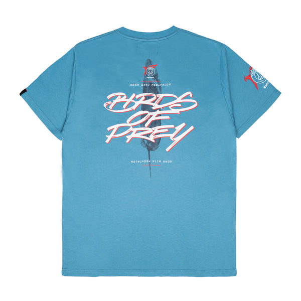 PSG TALON BIRDS OF PREY TEE - Mist Blue