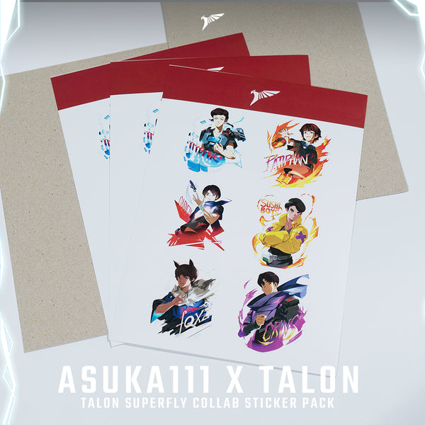 ASUKA111 x TALON SUPERFLY STICKER